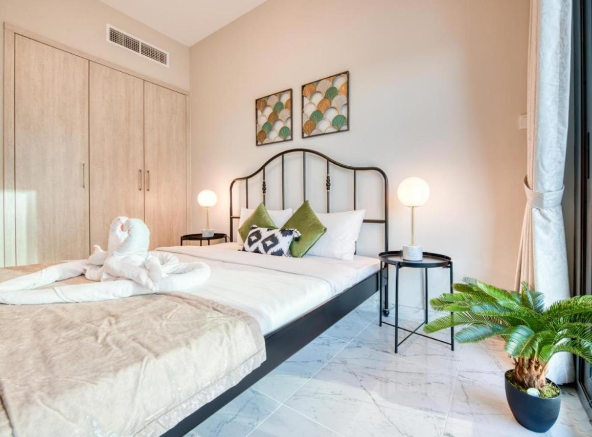 Elite Lux Holiday Homes - Cozy & Stylish 1 Bedroom With Huge Pools & World Class Gym Dubaj Kültér fotó